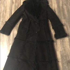 Shearling fur coat
